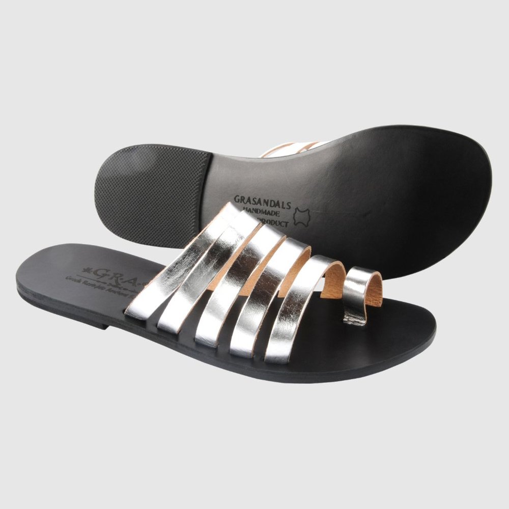 Greek Leather Sandal: Ekaterine - Picture 4 of 5